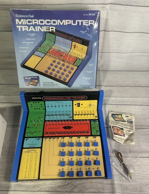 Radio Shack Science Fair Microcomputer Trainer w/ Original Box