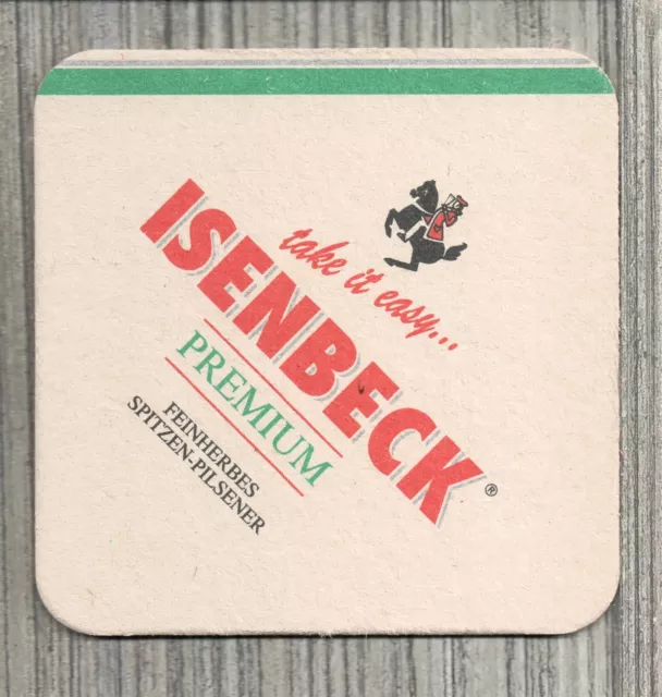 Isenbeck Brewery Beer Coaster-Germany-2352