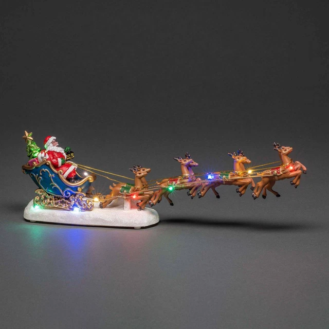 "Constsmide Christmas catene luminose LED Konstsmide ""Babbo Natale"" luci natalizie"""