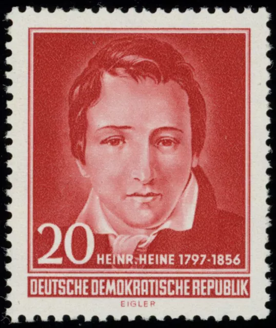DDR 1956, MiNr. 517 YI, tadellos postfrisch, Attest Dr. Ruscher, Mi. 800,-