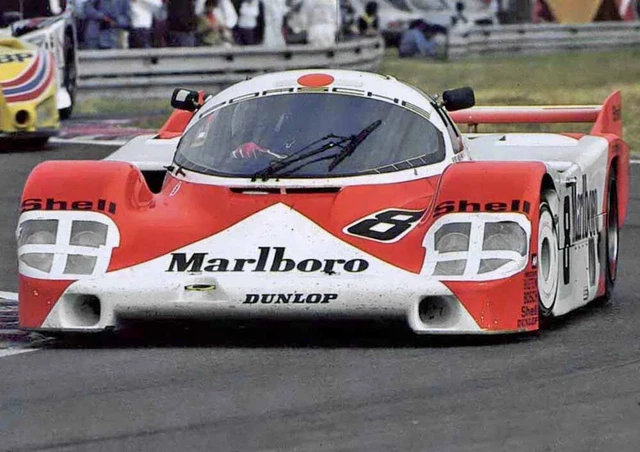 Klaus Ludwig, 1983 Le Mans, Porsche 956, A3 Photo