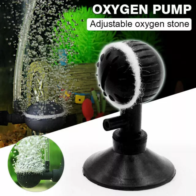 Aquarium Air Diffuser Oxygen Pumps Adjustable Fish Tank Air Bubble Stone Safely