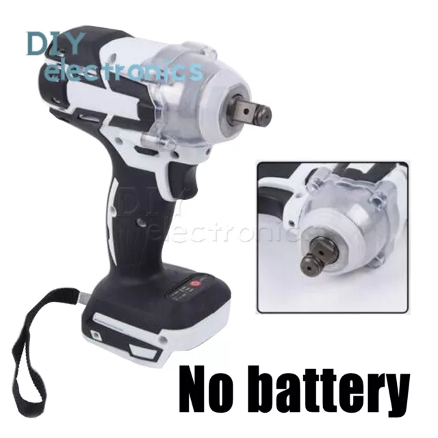 1280W 128V Brushless High Torque Impact Wrench Brushless Electric Cordless US 2