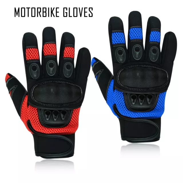 Motorcycle Motorbike Gloves Knuckle protection Summer Mountain Riding Sports New