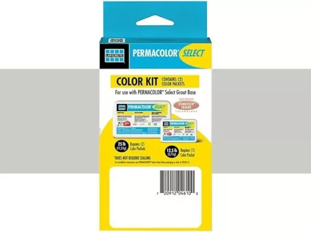 Laticrete PermaColor Select Grout Color Kit - Smoke Grey