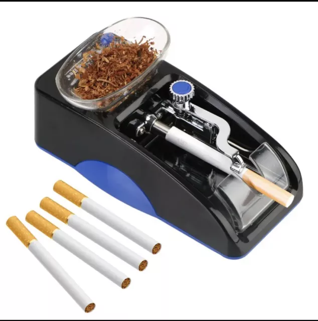 BOITE à ROULER les cigarettes - en métal design - Rouleuse à tabac -  Machine à rouler - Tubeuse - Boite à tabac - Papier à cigarettes 7 cm -  Porte-cigarettes - Achat & prix