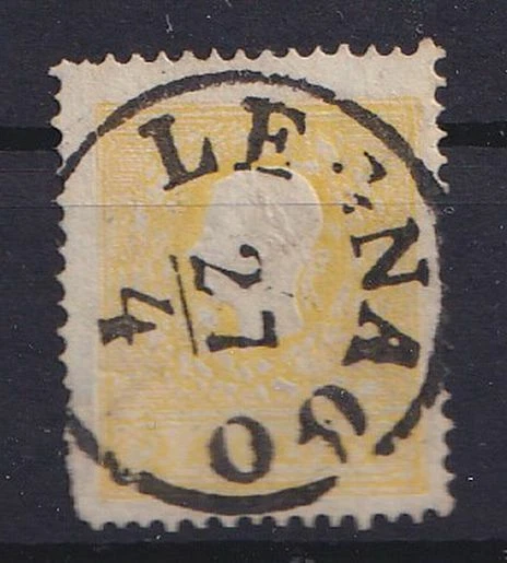 Lombardei-Venetien ANK 6 II gestempelt, Katalog: € 130
