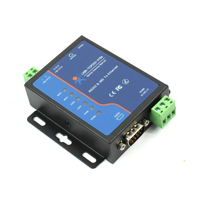 USR-TCP232-410S INDUSTRIAL RS232 RS485 to TCP IP Modbus to Ethernet ...