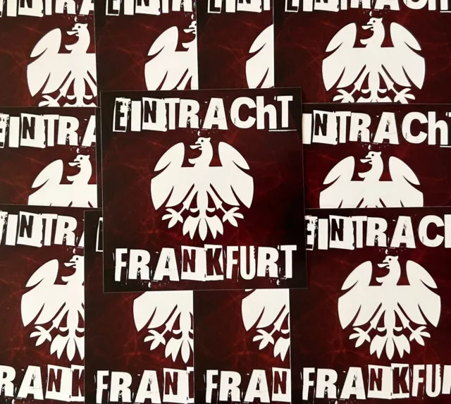 25 Eintracht Frankfurt Aufkleber