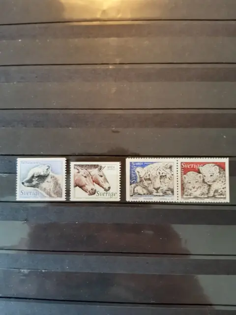 Briefmarken ,Schweden, 1997, 1988-1991, Tiere , postfrisch