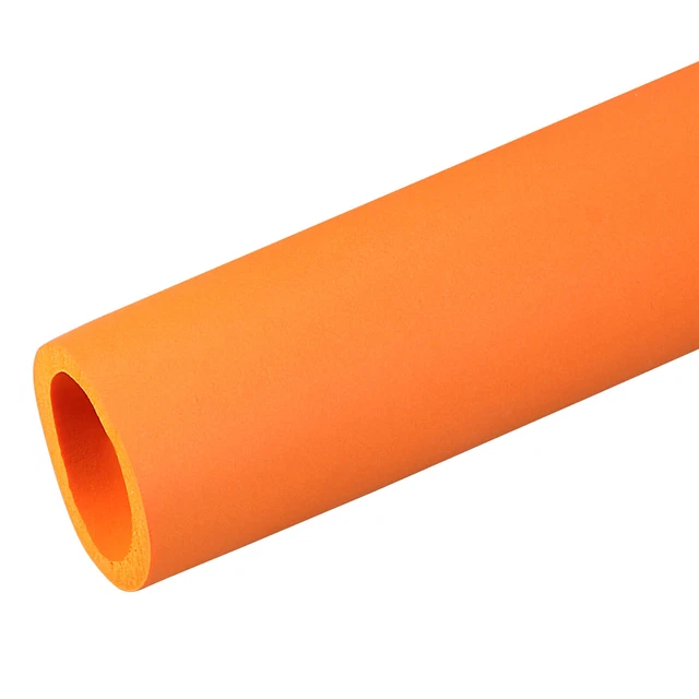 Foam Grip Tubing Handle Grips 28mm ID 38mm OD 6.6ft Orange for Tools Handle