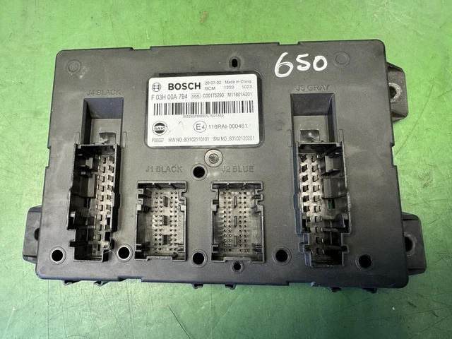 SAIC E-DELIVER 3 Base SL EV MAXUS BCM Body Control Module C00175293 ...