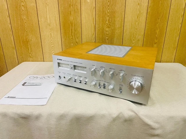 Amplificateur Intégré Vintage YAMAHA CA-X1 - Hi-Fi Japonaise Rare, état D'occasion