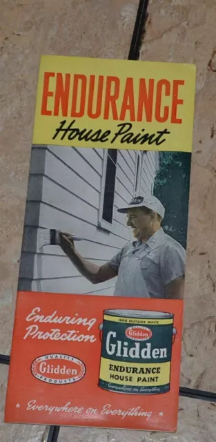 Advertising Endurance House Paint Glidden Cleveland OH