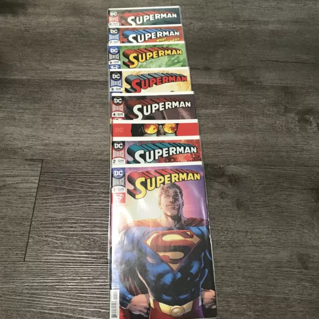 Superman #1-8 Modern-Age DC COMICS Action, Adventures, Man Of Steel New 2