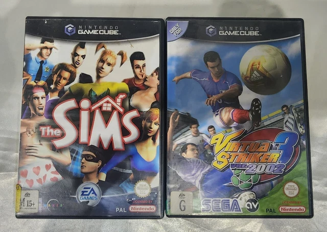 The Sims + Virtua Striker GameCube Games Tested & Working