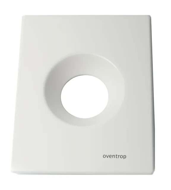 Oventrop Abdeckplatte Unibox Einzelraumregelung weiß 102269