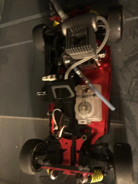 Lot Pièces Voiture Thermique RC T2M Vintage – En L'état