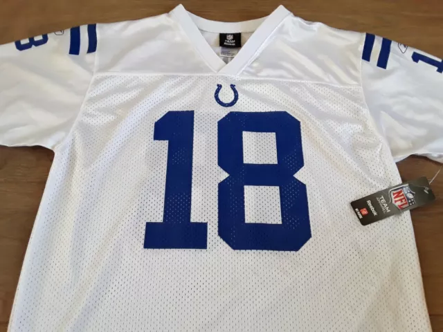 Indianapolis Colts NFL Jersey - Manning #18 - Youth XL / Adult Small - New w/Tag