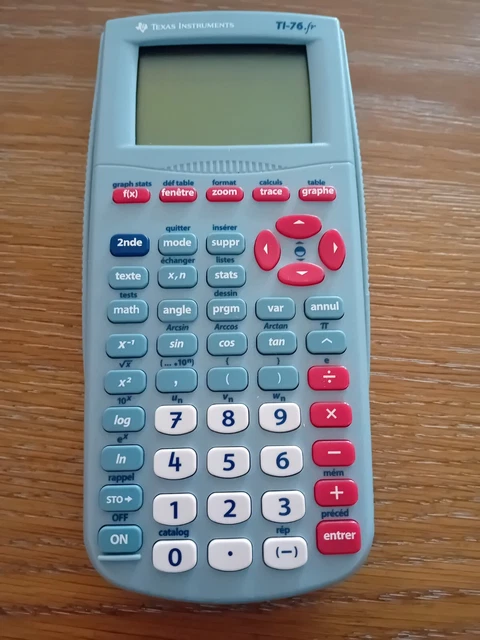 Calculatrice Texas Instruments TI 76 fr