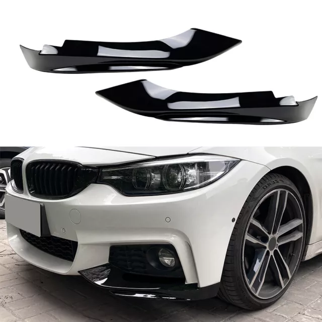 Splitter Front Spoiler Spoilerlippe passt für BMW 4er F32 F33 F36 mit M-Tech ...