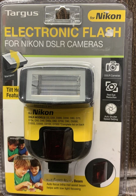 ⚡️Targus Digital TG-DL20 Shoe Mount Flash for  Nikon🆕