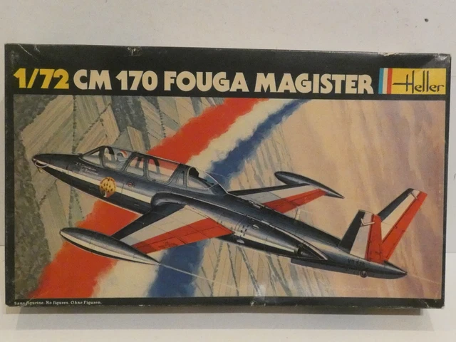 Décalcomanies Avion Fouga Magister Heller 1/72 - Maquette Modèle Réduit