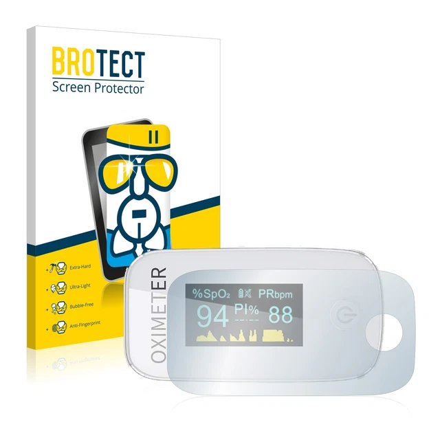 Pellicola Protettiva Vetro per Mommed Pulse Oximeter Protezione Proteggi Schermo