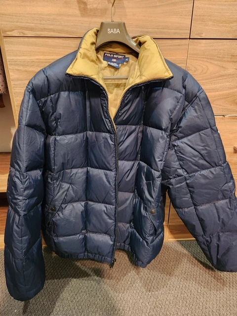 Polo puffer hotsell jacket vintage