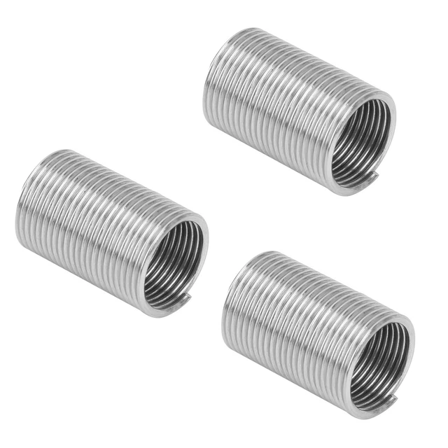 10 pz fissaggio riparazione filettato inserto vite boccola filettatura M10x1x3D♪