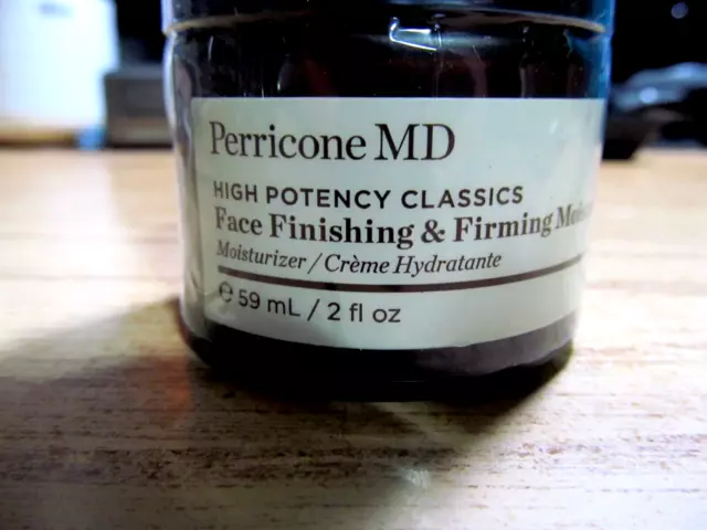 Perricone MD High Potency Face Finishing & Firming Moisturizer 2 fl oz SEALED