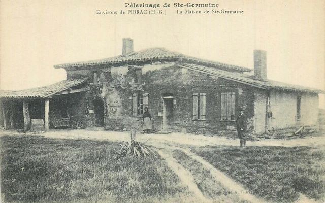 CPA - approx de PIBRAC house de ste germaine