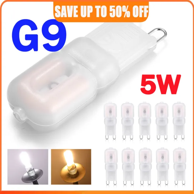 2pcs LED G9 5W 2835 SMD Dimmable Capsule Bulb Replace Halogen Light Bulb Lamp