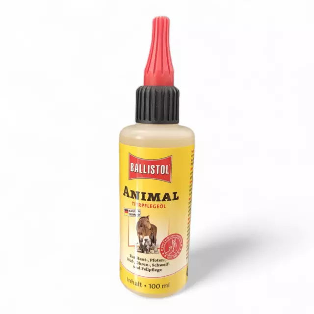 BALLISTOL® Animal 100 ml Pferde Tierpflegeöl Haut- Pfoten- Fell- Schweifpflege