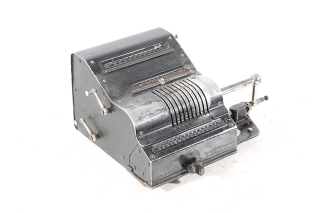 Antiguo Calculadora Decoración Nova Brunsviga Vintage Rastrillo Máquina