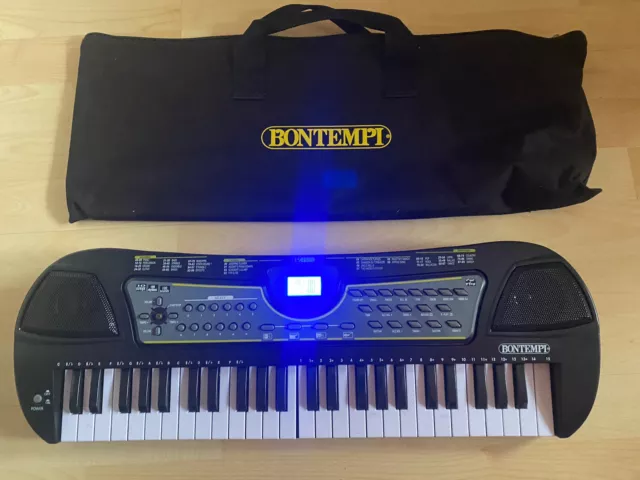 Bontempi 15 4909B. Tastiera Elettronica 49 Tasti 100 Ritmi. Pianola