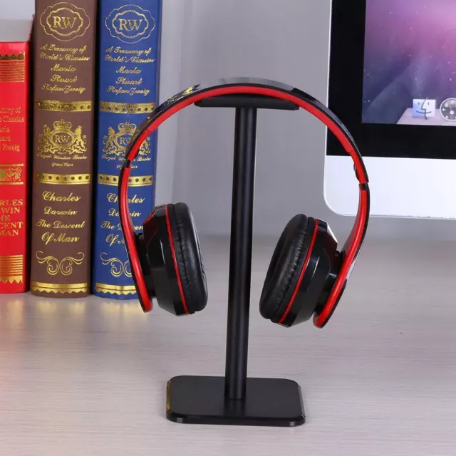 fr Headphone Holder Earphone Headset Display Stand Bracket Universal (Black)