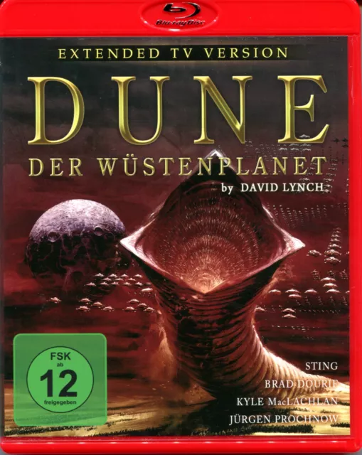 ⚠️ Dune , TV extended Version , 100%uncut , Blu-Ray ,NEW , David Lynch ,Sting ⚠️