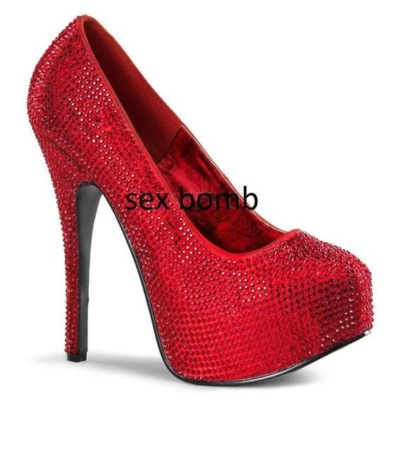 Decolte rosse lucide sales