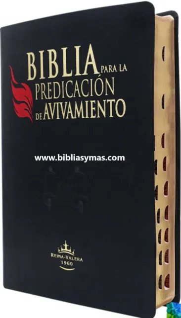 Biblia Para La Predicacion De Avivamiento Pastoral Rvr1960 "Personalizada"