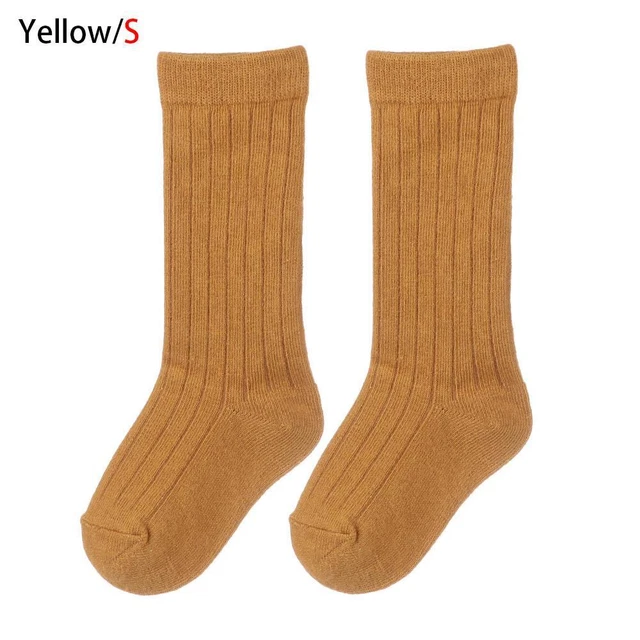 Toddler Leg Warmer Calzini di cotone Calzini per bambini Caldo invernale 6