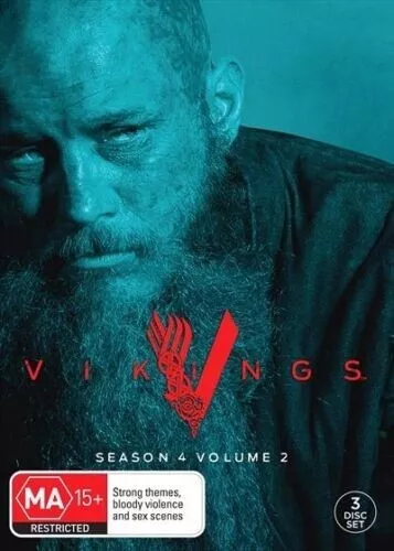 VIKINGS : Season 4 Part 2  very good condition dvd region 4 t438