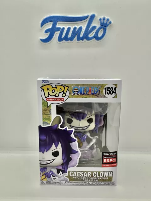 *AVAILABLE* Funko Pop One Piece Caesar Clown 1584 Shared Convention 2024