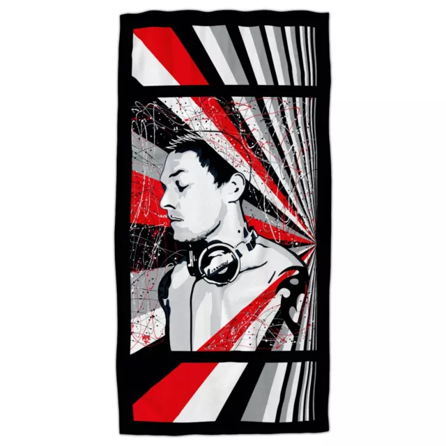 COOL BEACH TOWEL Cotton Large, Sexy Pop Art Unisex Gift, Surf Gym Pool Swim Bath