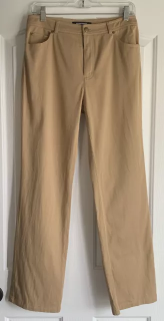 Ellen Tracy Tan/Camel Jeans~Pants~Size 4