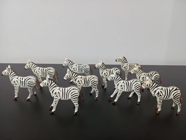 LE ZEBRON PETIT Zebre Playmobil Fauve Animaux Animal Sauvages Savane