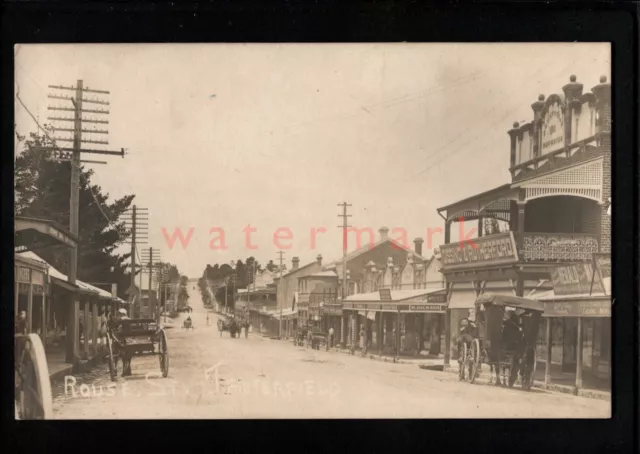 AUSTRALIA NSW TENTERFIELD ROUSE STREET Butler Studio REAL PHOTO PC E20C - AU444