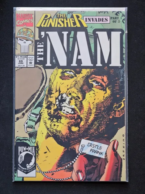 The Punisher Invades The NAM #69 - Part 3 (Marvel Comics, 1992) - NM!