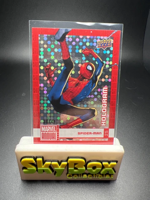 2021 Marvel Annual #25 SPIDER-MAN FOIL HOLOGRAM / 49