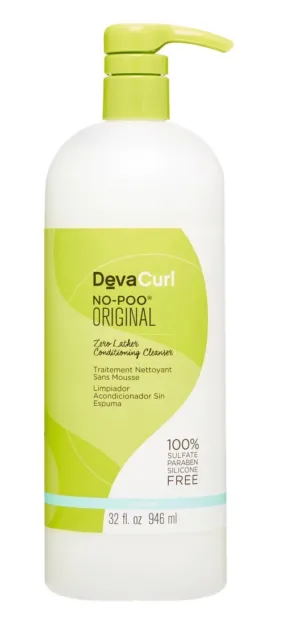 DevaCurl No-Poo Shampoo 32 oz | New